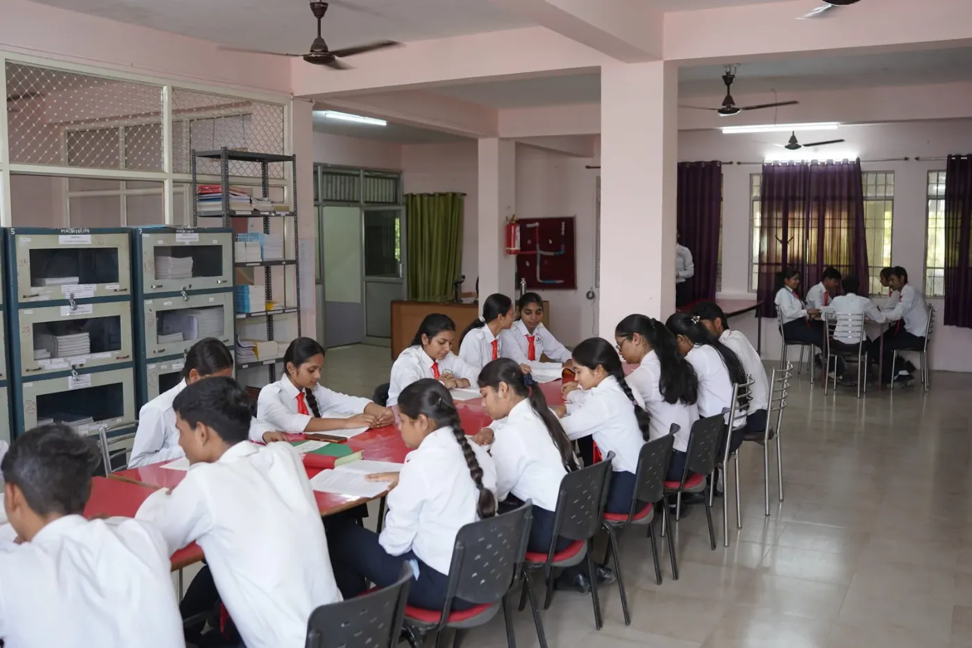 Students in the classroom